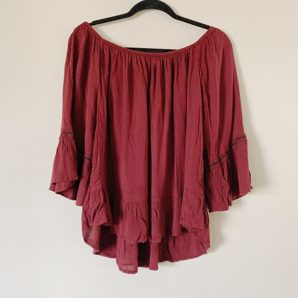 Off the Shoulder Boho Top